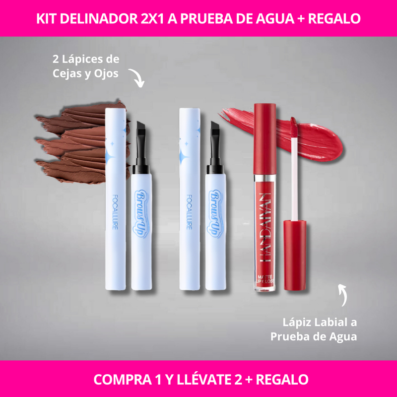 Kit Delinador 2x1 a Prueba de Agua + Regalo