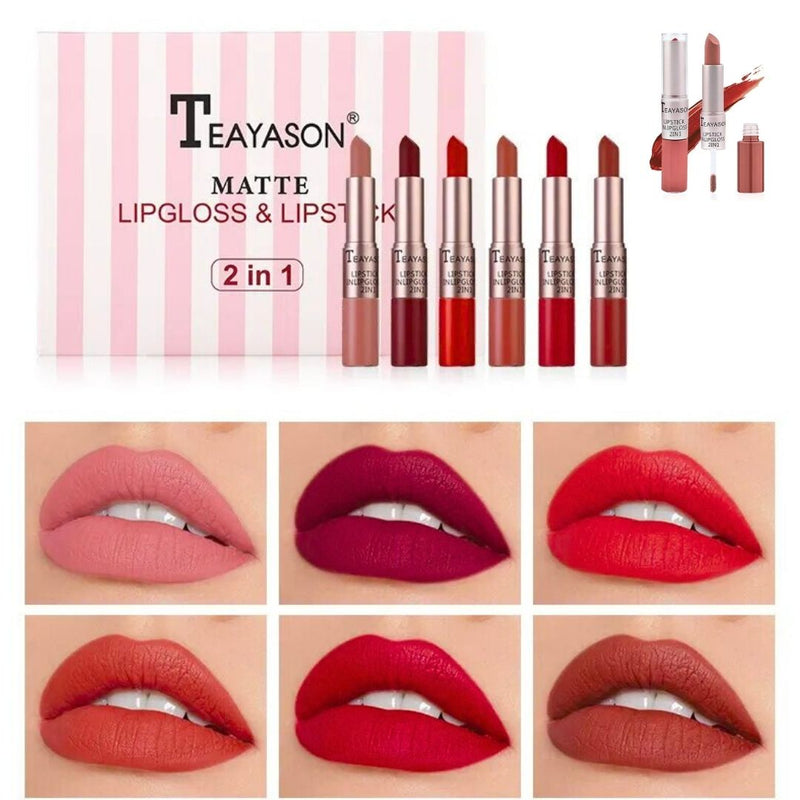 Lápiz Labial  2 EN 1 - Magic Lips™  - (6 UNIDADES)