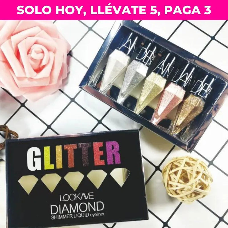 Delineador de Diamante (5 Piezas)