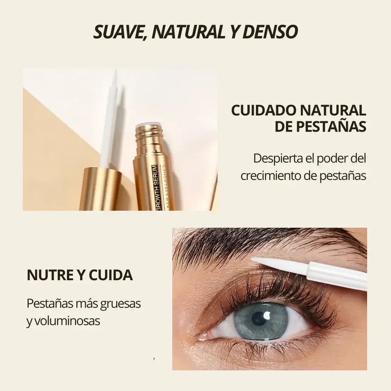 KIT MIRADA IRRESISTIBLE: Doble Suero (Cejas y Pestañas) + Rímel de Regalo