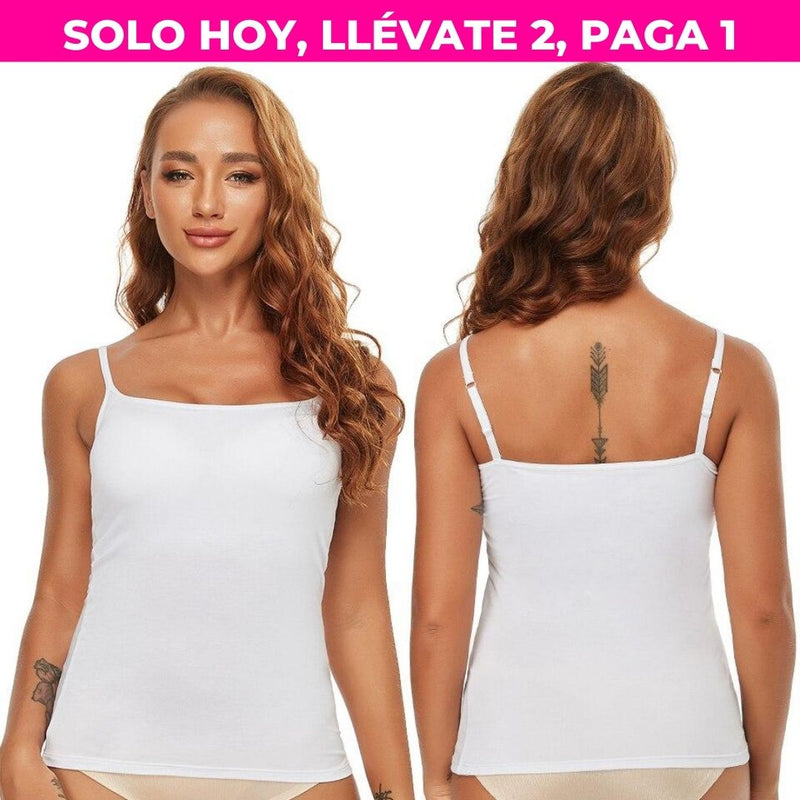 Blusa Viviene 2x1- Con Efecto de Silicona (2 PIEZAS)