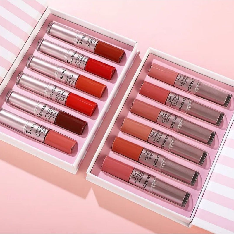 Lápiz Labial  2 EN 1 - Magic Lips™  - (6 UNIDADES)