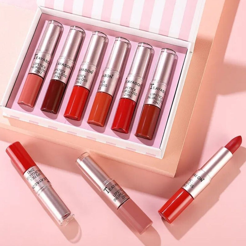 Lápiz Labial  2 EN 1 - Magic Lips™  - (6 UNIDADES)