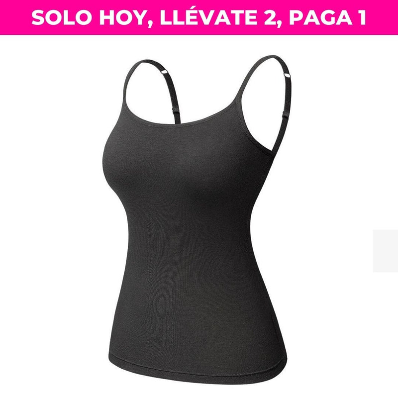 Blusa Viviene 2x1- Con Efecto de Silicona (2 PIEZAS)