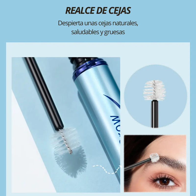 KIT MIRADA IRRESISTIBLE: Doble Suero (Cejas y Pestañas) + Rímel de Regalo