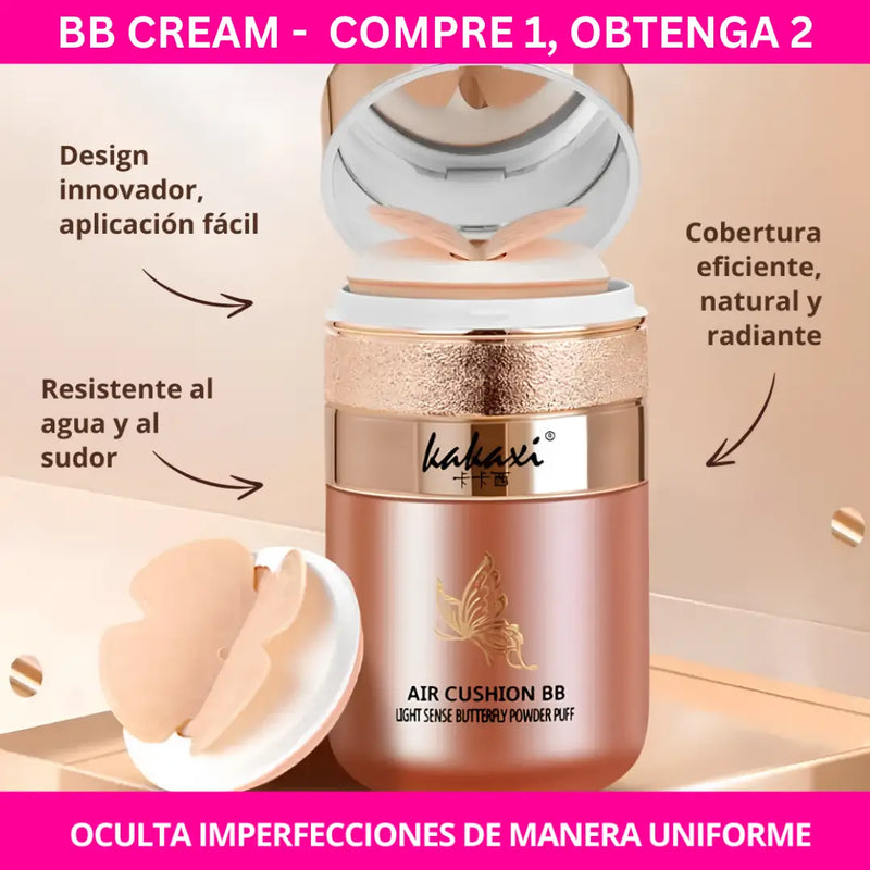 BB Cream Cobertura Hidratante y Piel Radiante - Compre 1, Obtenga 2