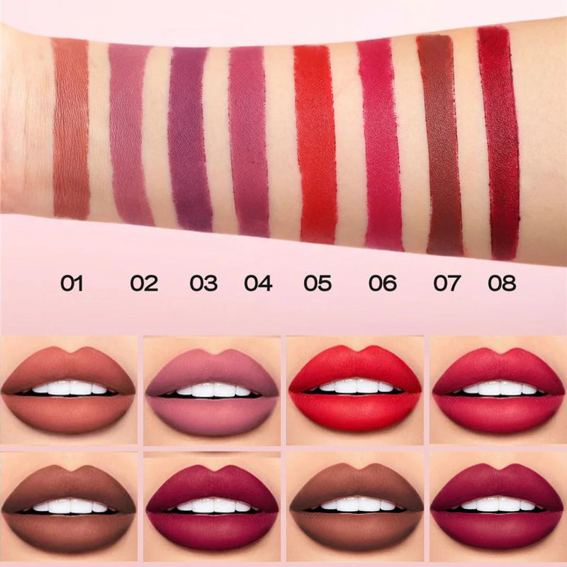 Kit Max Matte Lips (8 PIEZAS)