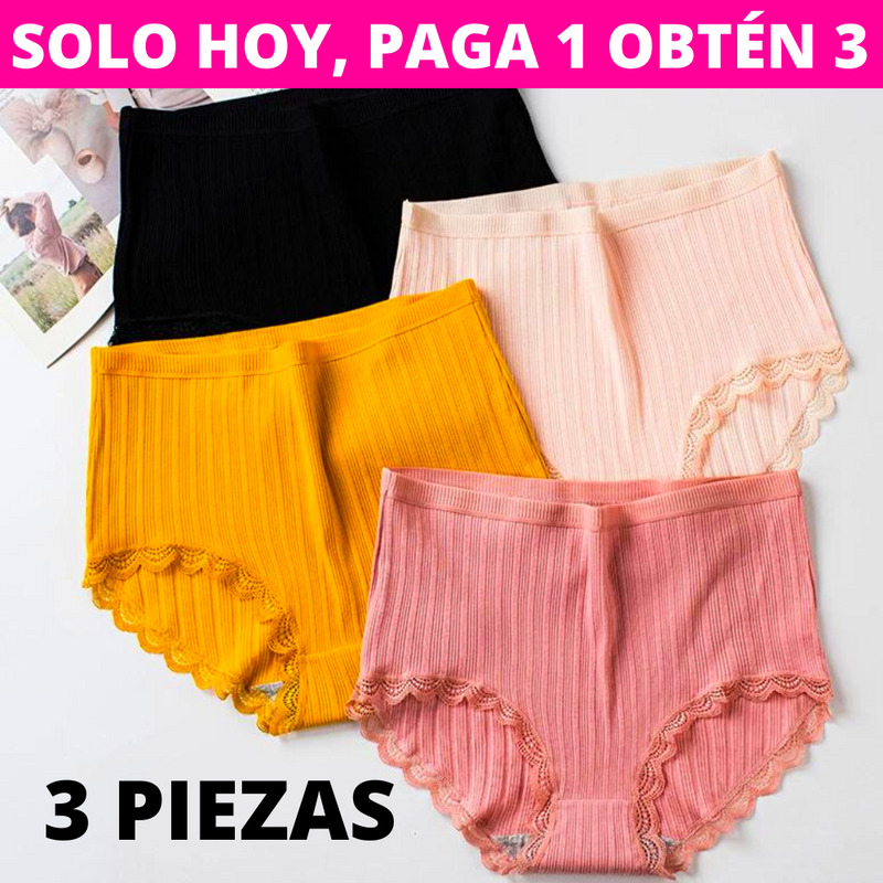 Calzones Cotton Comfortable™  (3 Piezas)