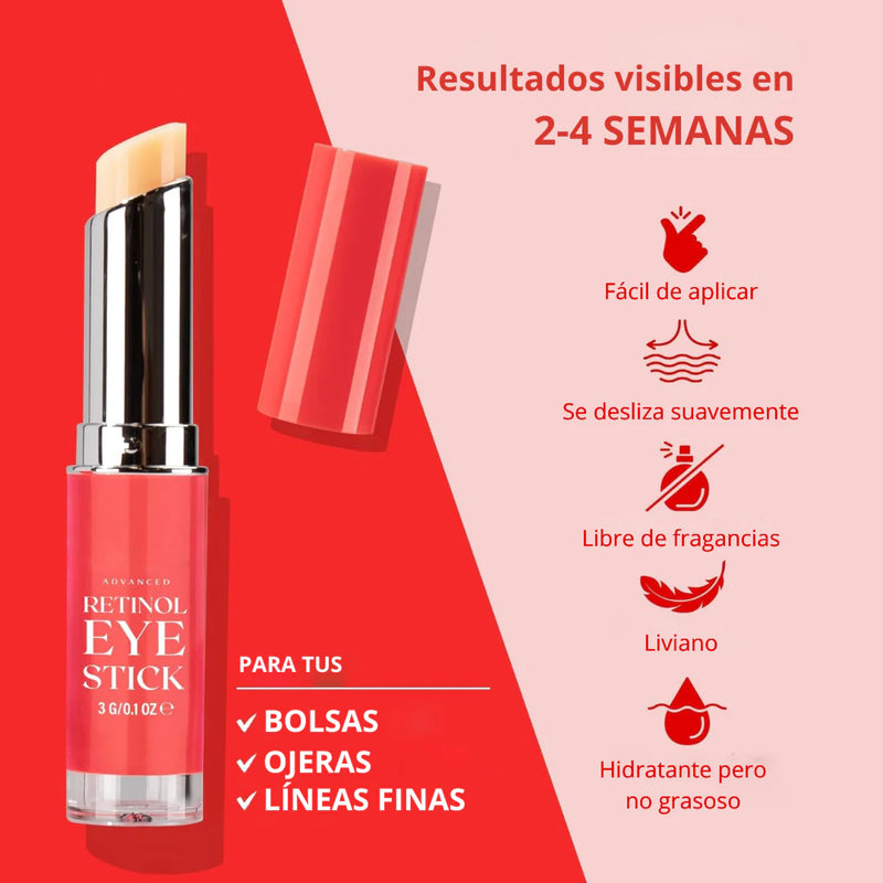 Stick Avanzado para Ojos con Retinol (2 PIEZAS)