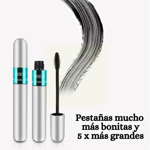 Máscara de Pestañas 2x1 con Volumen Extra 4D - (2 UNIDADES)