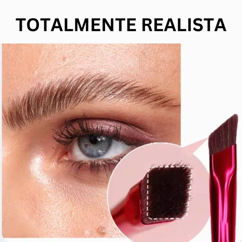 Cepillo para cejas 4D + Gel