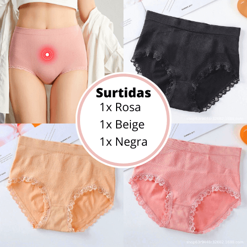 Bragas Comfortable Antibacterianas ™ - Compre 1, Obtenga 3